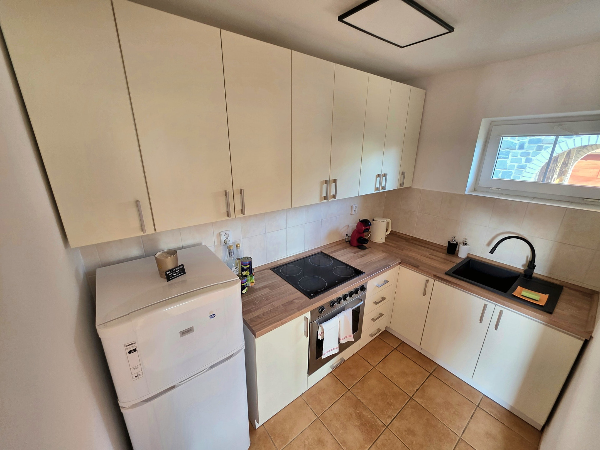 Červený apartmán – kuchyně